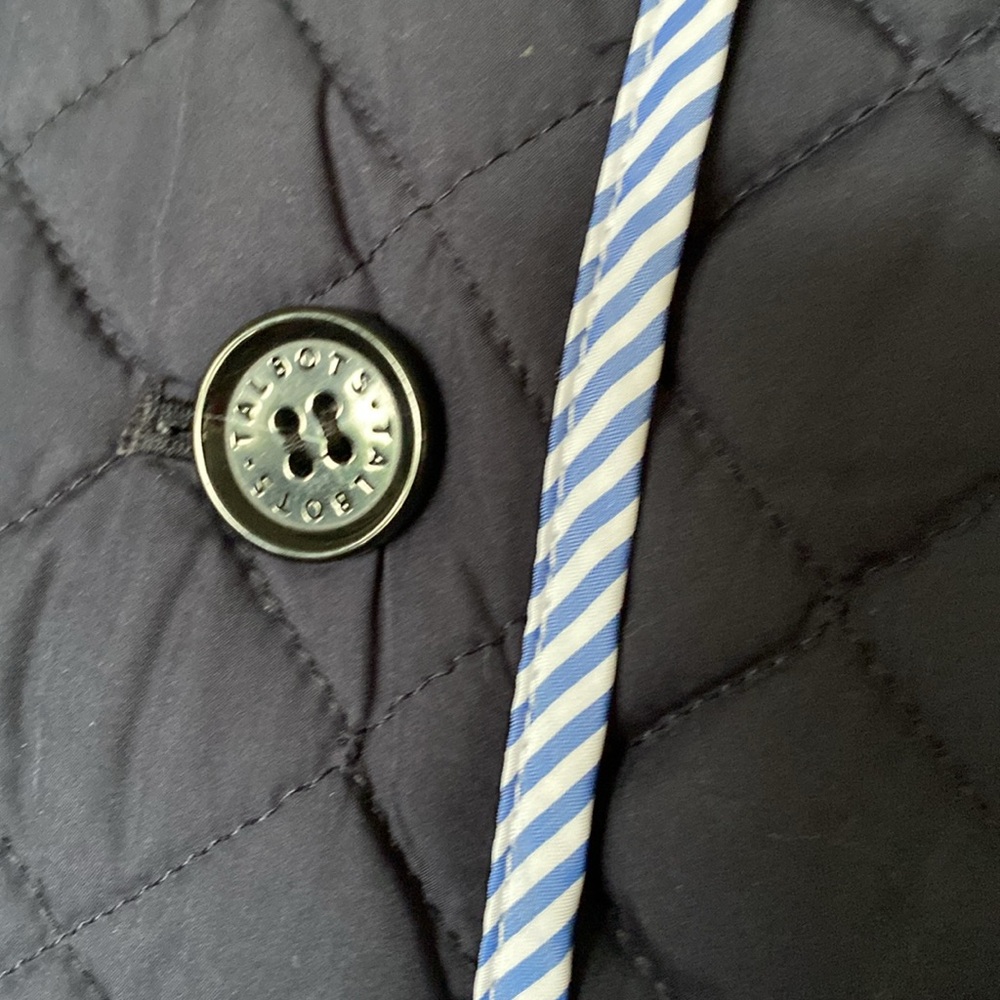 Talbots diamond quilted lightweight jacket! Brand new without tag! Boxy! Size XS - Picture 4 of 17